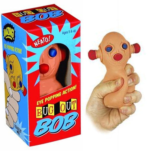 PANIC PETE eyes BUG OUT Squeeze toy Stress Relief ball popping martian bob  NEW 19649218899